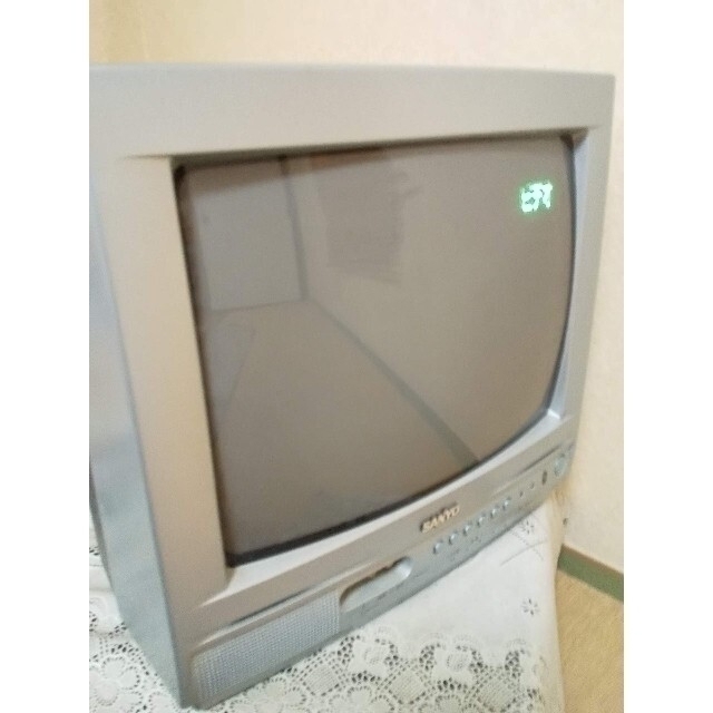 SANYO(サンヨー)のブラウン管テレビ　SANYO　カラーテレビ　14インチ　サンヨー　昭和 スマホ/家電/カメラのテレビ/映像機器(テレビ)の商品写真