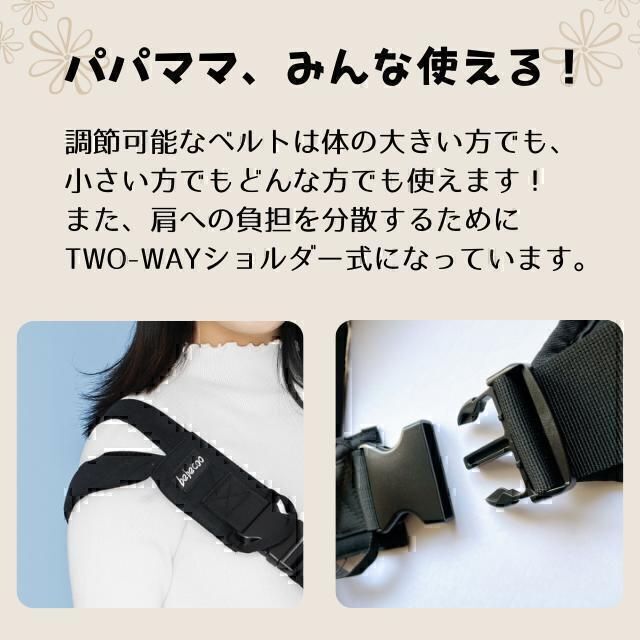 ヒップシート 赤ちゃん 抱っこ紐 ウエストポーチ 腰 ベビー 簡単セカンド 4
