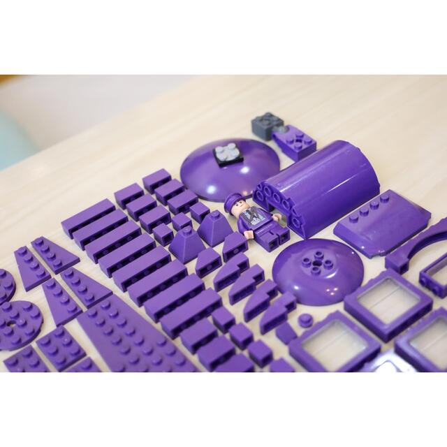 Lego(レゴ)のレゴ LEGO 正規品 まとめ売り ⑥ 紫 パープル キッズ/ベビー/マタニティのおもちゃ(知育玩具)の商品写真