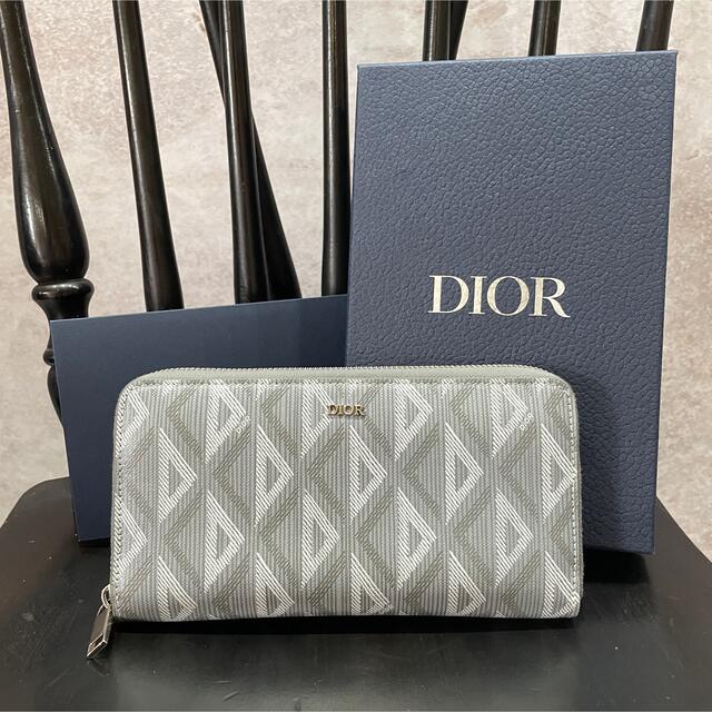 予約販売 Dior - 長財布 ロングジップウォレット ディオール Dior 美品 長財布