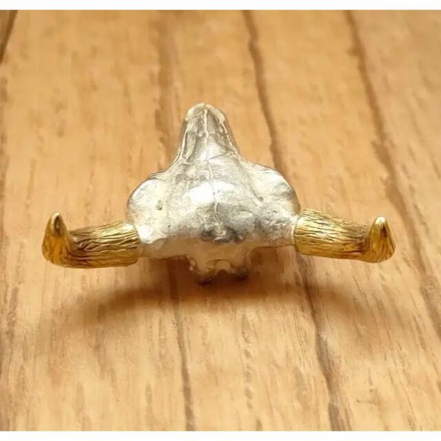 goro's(ゴローズ)の激レア　美品　シルバーダラークラフト / Buffalo Skull 18k メンズのアクセサリー(ネックレス)の商品写真