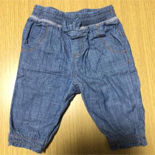 ネクスト(NEXT)の☆美品☆ next 3-6M デニム パンツ 秋冬用 60 70(パンツ)