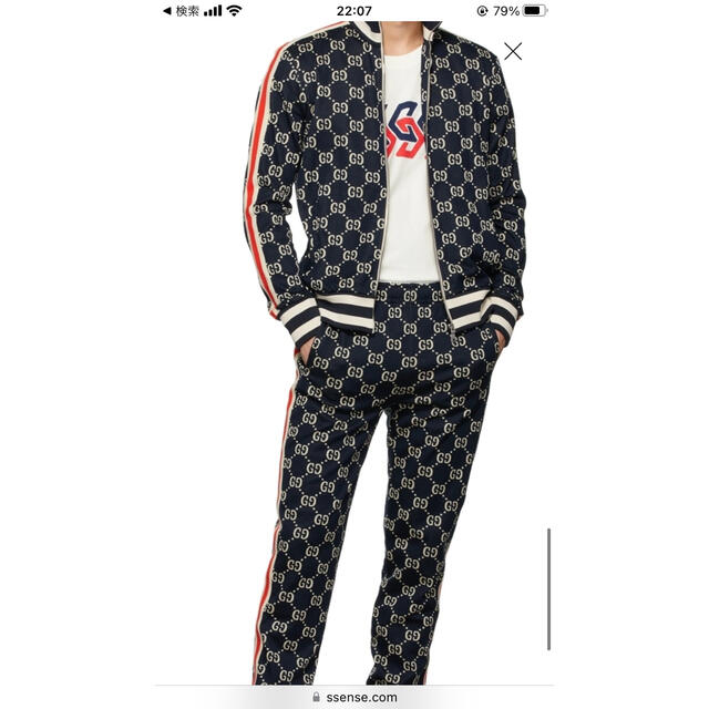 GUCCI ジャガード ジャージ XL 平野紫耀 t-ace | monsterdog.com.br
