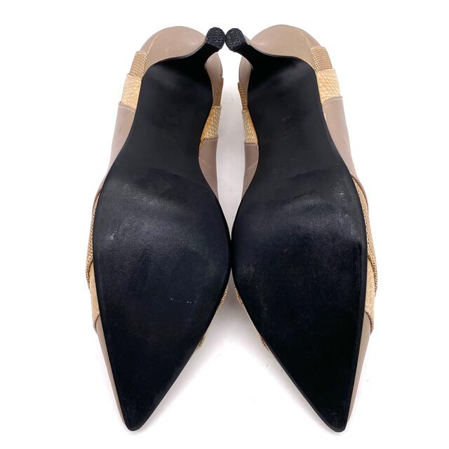 DIANA(ダイアナ)の【美品】DIANA ダイアナ ポインテッドトゥ パンプス 24.5cm レディースの靴/シューズ(ハイヒール/パンプス)の商品写真