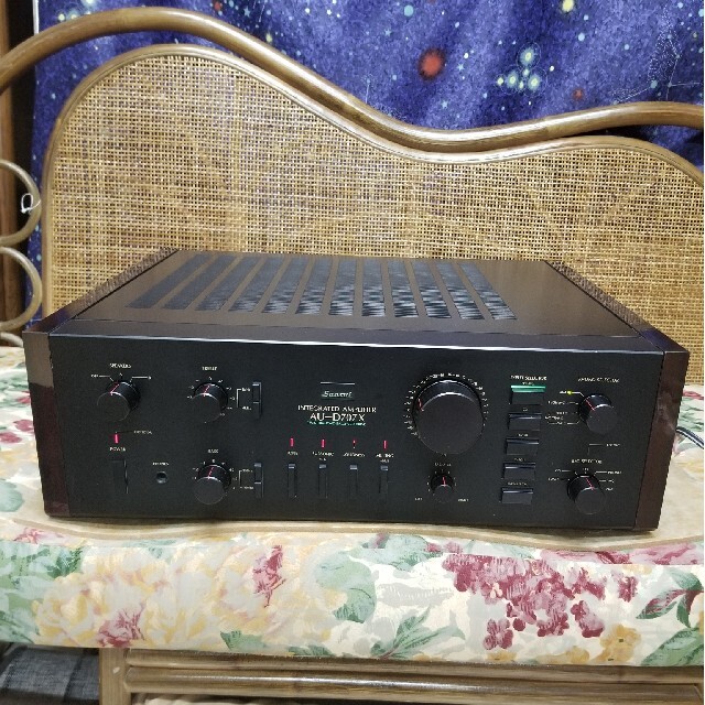 完全レストア整備済!完動超美品!山水高級プリメインアンプAU-D707X