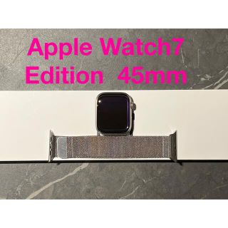 アップルウォッチ(Apple Watch)のApple Watch7 Edition 45mm チタニウム(その他)