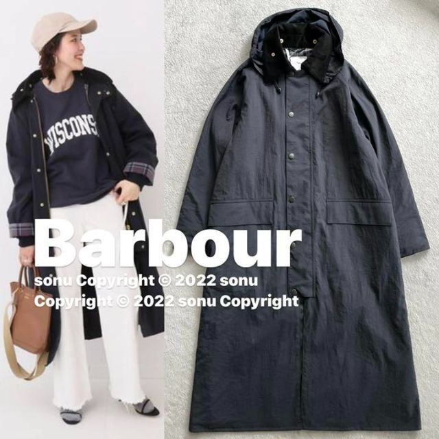 新品Barbour × Spick&Span 別注BURGHLEY SP コート