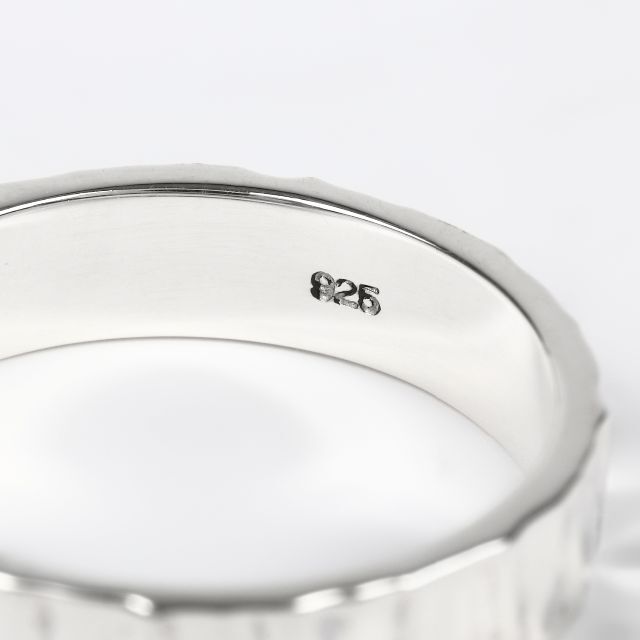 (21号) シルバー リング 925 メンズ 指輪 凸凹 メンズのアクセサリー(リング(指輪))の商品写真