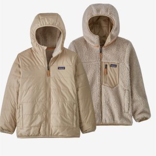 パタゴニア(patagonia)のpatagonia パタゴニア　キッズ　フリース  XL リバーシブル　ORTN(ジャケット/上着)