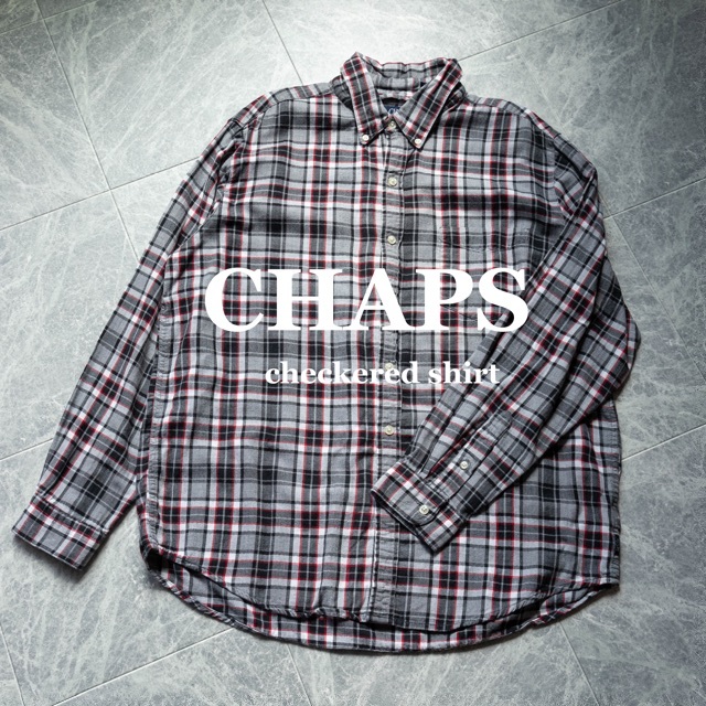 CHAPS(チャップス)の【CHAPS】美品　フランネルシャツ　チェック　アウトドア　キャンプ メンズのトップス(シャツ)の商品写真