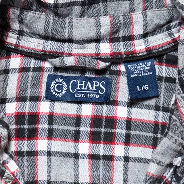 CHAPS(チャップス)の【CHAPS】美品　フランネルシャツ　チェック　アウトドア　キャンプ メンズのトップス(シャツ)の商品写真