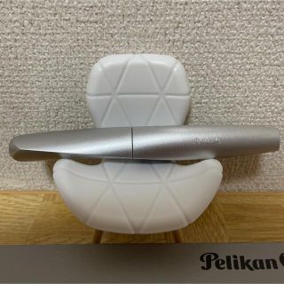 ペリカン(Pelikan)のペリカン 万年筆 F 細字 シルバー ツイスト(ペン/マーカー)