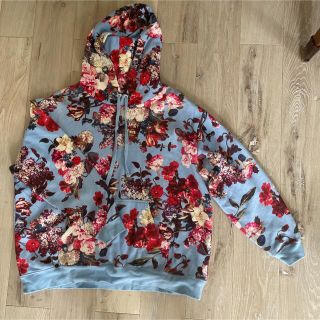 エイチアンドエム(H&M)のH&M 花柄パーカー(パーカー)