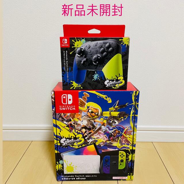 出産祝い Nintendo スプラトゥーン3エディション 有機EL 本体 Switch