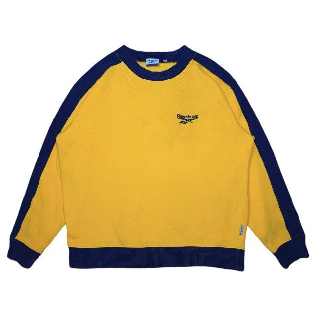 Reebok ワンポイント ロゴ刺繍 スウェットトレーナー 古着 リーボック 2022年新作入荷 3030円引き Reebok ビックロゴ スウェット トレーナー
