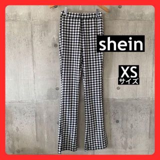 ◆Shein   ギンガムチェックスパッツ  XS(スキニーパンツ)