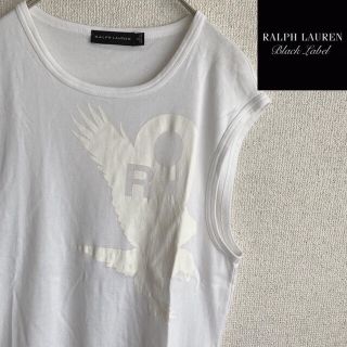 ポロラルフローレン(POLO RALPH LAUREN)のRALPHLAUREN BLACK LABEL ノースリーブ　Tシャツ　Sサイズ(Tシャツ/カットソー(半袖/袖なし))