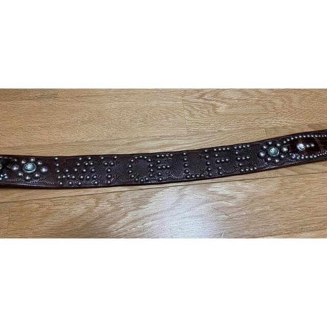 RATS STUDS BELT スタッズ　ベルト　ブラウン　半額以下　WTAPS