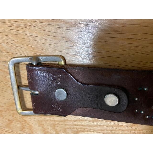 RATS STUDS BELT スタッズ　ベルト　ブラウン　半額以下　WTAPS