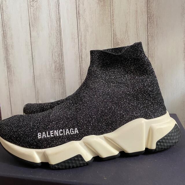 BALENCIAGA スピードトレーナー ラメ 【驚きの価格が実現！】 www.gold