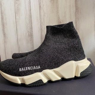 バレンシアガ(Balenciaga)のBALENCIAGA スピードトレーナー ラメ(スニーカー)