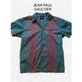 サイン柄シャツでございますJean Paul GAULTIER　ジャンポール・ゴルチエ　サイン柄シャツ