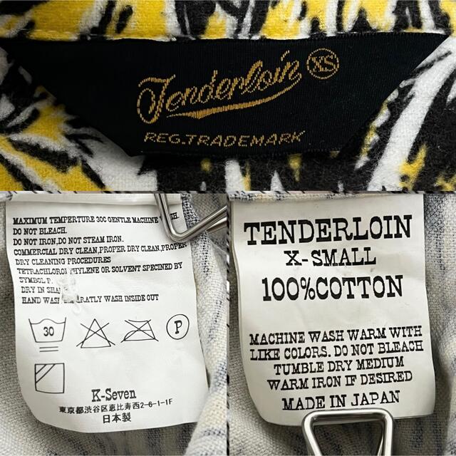 TENDERLOIN(テンダーロイン)のTENDERLOIN T-PRINT FLANNEL SHT WOLF XS メンズのトップス(シャツ)の商品写真