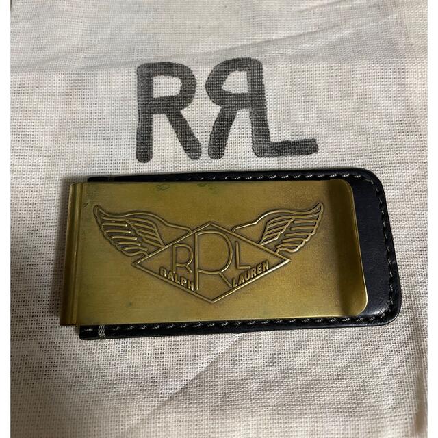 RRL(ダブルアールエル)のダブルアールエル　マネークリップ　ラルフローレン　財布　小銭入れ　カードケース メンズのファッション小物(マネークリップ)の商品写真