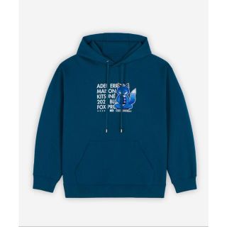 メゾンキツネ(MAISON KITSUNE')のmaisonkitsune Meditation fox hoodie M(パーカー)