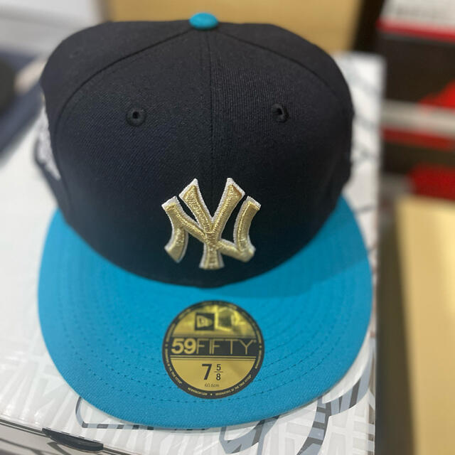 NEWERA NY 海外別注　7 5/8