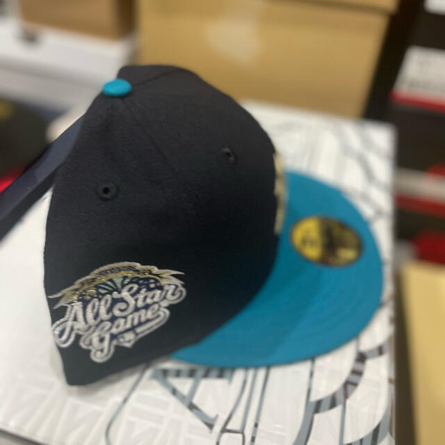 NEWERA NY 海外別注　7 5/8帽子