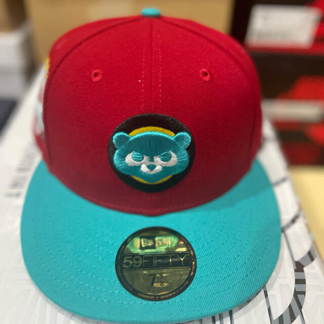 NEWERA Cubs 海外別注　7 5/8キャップ