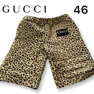 GUCCI ヒョウ柄 ショートパンツ 46 170/74 hartron-rohtak.com
