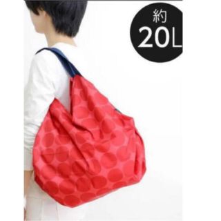 シュパット セブンーイレブン限定コンパクトバッグ 20L レッド(エコバッグ)