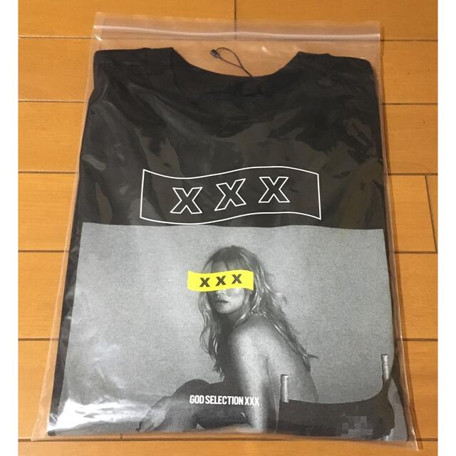 GOD SELECTION XXX(ゴッドセレクショントリプルエックス)の新品 GOD SELECTION XXX ケイトモス ロンT 長袖 M 黒 メンズのトップス(Tシャツ/カットソー(七分/長袖))の商品写真