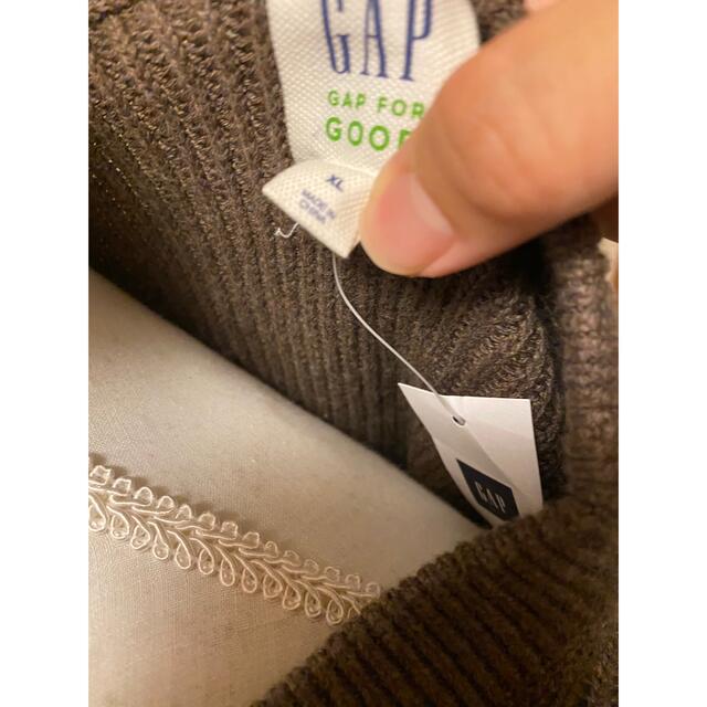 GAP(ギャップ)のGAP ギャップ　長袖　トップス　ニット　XL 新品　タグ付き  定価　7900 メンズのトップス(ニット/セーター)の商品写真