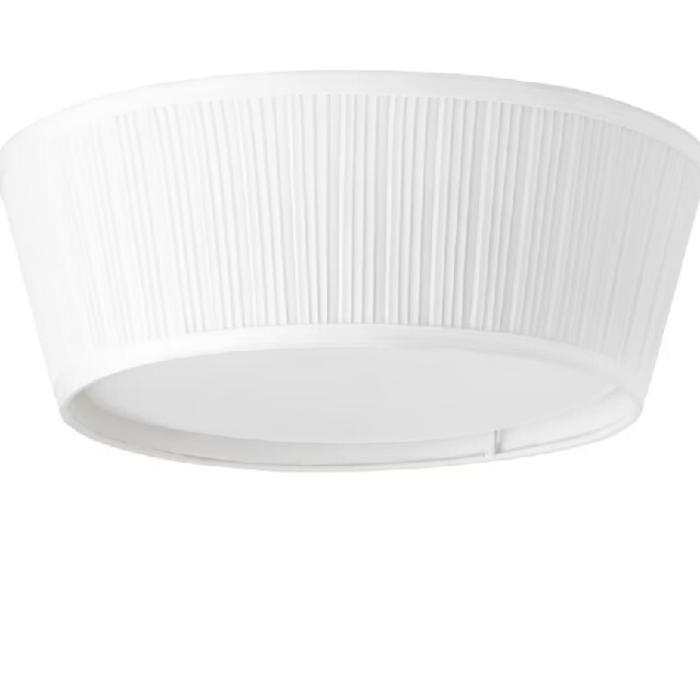 IKEA(イケア)のイケア　天井照明 　オースティードシーリングランプ, ホワイト, 46 cm インテリア/住まい/日用品のライト/照明/LED(天井照明)の商品写真