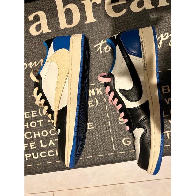 NIKE(ナイキ)のTravis Scott × Fragment × Nike AJ1 LOW メンズの靴/シューズ(スニーカー)の商品写真