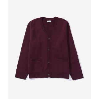 サタデーズニューヨークシティ(Saturdays NYC)の【パープル（50）】Michael Boiled Wool Cardigan(ニット/セーター)