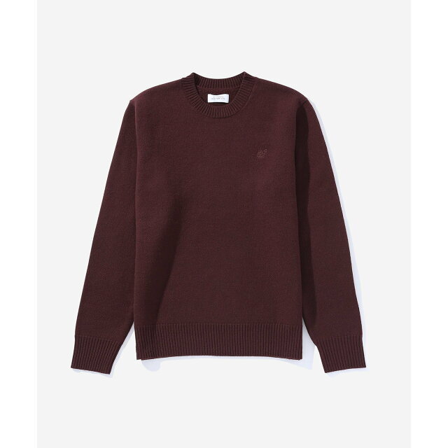 Saturdays NYC(サタデーズニューヨークシティ)の【ダークブラウン（20）】Greg Boiled Wool Sweater レディースのトップス(ニット/セーター)の商品写真