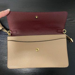 未使用☆coach フラワーモチーフ クラッチバッグ