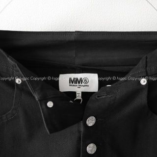 【定価5万】MM6 コットンツイル ワイド パンツ ボトムス ハイライズ