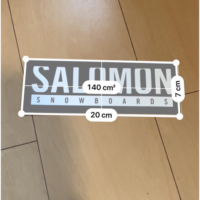SALOMON(サロモン)のSALOMONステッカー スポーツ/アウトドアのスノーボード(アクセサリー)の商品写真