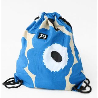 マリメッコ(marimekko)のmarimekko マリメッコ SMARTBAG ウニッコ ブルー　リュック(リュック/バックパック)