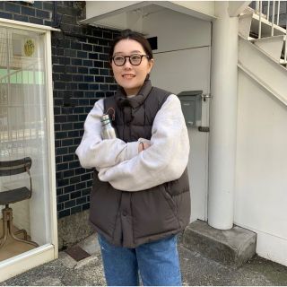 L.L.Bean - 80s ll bean ダウンベスト ブルー エルエルビーンの通販 by