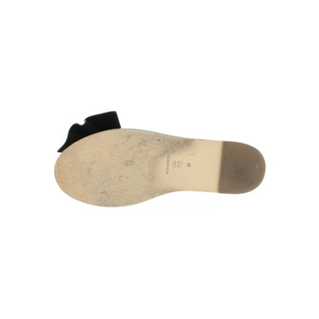 PALOMA BARCELO(パロマバルセロ)のPALOMA BARCELO サンダル 37(23.5cm位) 黒 【古着】【中古】 レディースの靴/シューズ(サンダル)の商品写真