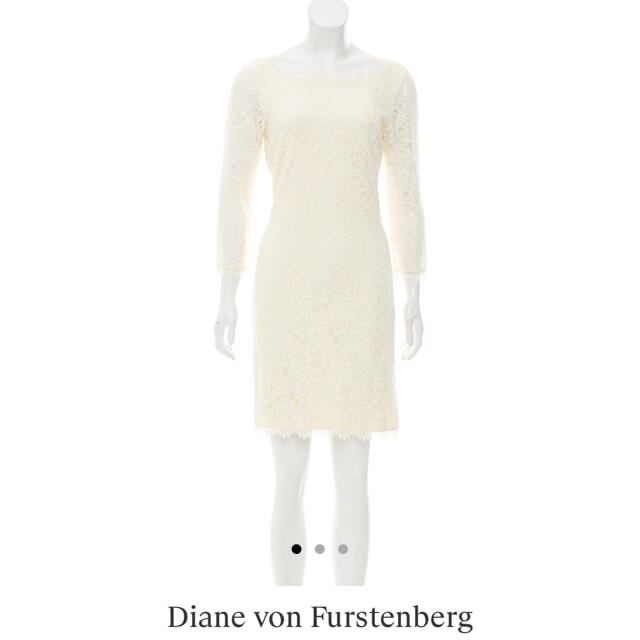 DIANE von FURSTENBERG(ダイアンフォンファステンバーグ)の10月上旬までダイアンフォンファステンバーグ Zarita レース ワンピース レディースのワンピース(ミニワンピース)の商品写真