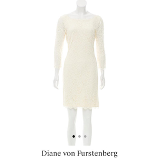 ダイアンフォンファステンバーグ(DIANE von FURSTENBERG)の10月上旬までダイアンフォンファステンバーグ Zarita レース ワンピース(ミニワンピース)