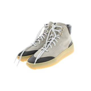 フィアオブゴッド(FEAR OF GOD)のFEAR OF GOD スニーカー 40(25cm位) グレーx黒 【古着】【中古】(スニーカー)