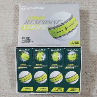 テーラーメイド(TaylorMade)の【TaylorMade】TOUR RESPONSEホワイト ストライプ１ダース(その他)